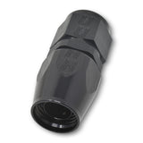 Russell Performance -12 AN Black Straight Full Flow Hose End - 610055