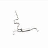 MagnaFlow 10-12 Mazda 3 L4 2.5L Hatchback Split Rear Exit Stainless Cat Back Performance Exhaust - 15146