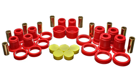 Energy Suspension 02-07 GM SUV Red Rear End Control Arm Bushing Set - 3.3194R