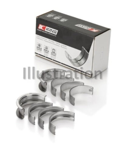King Engine Bearings 87-90 Subaru Justy Main Bearing Set (Size 0.25 Oversized) - MB461AM0.25