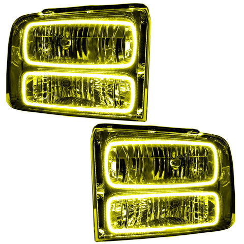 Oracle 05-07 Ford F-250/350 SMD HL - Chrome - ColorSHIFT w/ 2.0 Controller - 7160-333