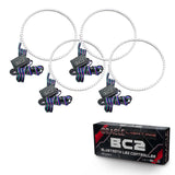 Oracle Infiniti QX70 09-15 Halo Kit - ColorSHIFT w/ BC1 Controller - 2393-335