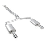 Stainless Works 2010-18 Ford Taurus SHO V6 2-1/2in Catback Chambered Mufflers X-Pipe - TA10ECOCB