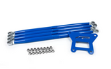 Agency Power 18-21 Polaris RZR Turbo S Blue Adjustable Rear Arms - AP-RZRTS-200-BL