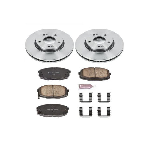Power Stop 09-12 Hyundai Elantra Front Autospecialty Brake Kit - KOE5366
