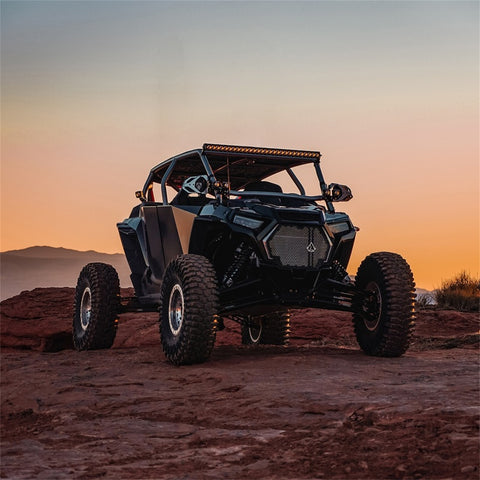 Rigid Industries Revolve 40in Bar w/Amber Trim Ring - 441613
