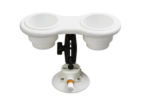 SeaSucker 2-Cup Holder Angle Mount - Black - MC5303B