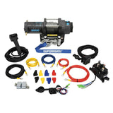 Superwinch 3500 LBS 12V DC 7/32 in x 32 ft Steel Rope Terra 3500 Winch - Gray Wrinkle - 1135260