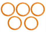 Ford Racing 2021+ Ford Bronco Functional Bead Lock Ring Kit - Orange - M-1021K-BLO