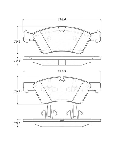 StopTech Street Touring Brake Pads - 308.11230