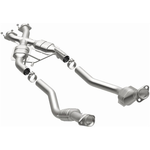MagnaFlow Direct Fit Catalytic Converter Mustang X-Pipe 86-93 50-Sta - 93332