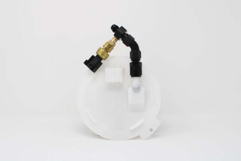 Aeromotive VaporWorx Fuel Module Outlet Kit - 45 Degree 3/8in Female to AN-06 Flare & 1/8in NPT Port - 65602