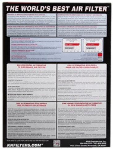 K&N 07-15 Jeep Wrangler L4-2.8L DSL Replacement Drop In Air Filter - 33-5023