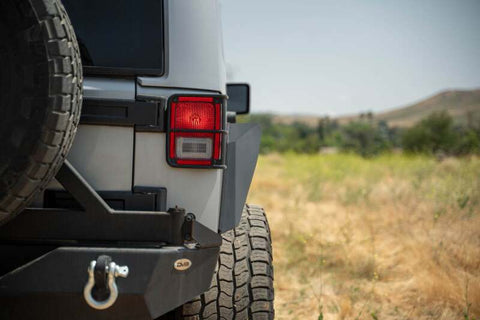 DV8 Offroad 07-18 Jeep Wrangler JK Armor Fender Flares - FDJK-09