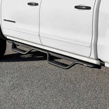 Westin 14-18 Chevrolet Silverado/GMC Sierra Crew Cab Outlaw Nerf Step Bars (Excl. Diesel) -Text. Blk - 20-13725