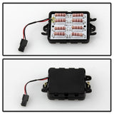 Spyder 04-08 Ford F-150 Projector Tail Lights - Light Bar DRL LED - Black ALT-YD-FF15004V2-LBLED-BK - 5084170