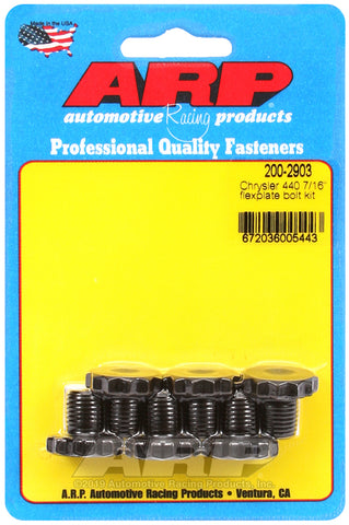 ARP Chrysler 440 7/16in Flywheel / Flexplate Bolt Kit - 200-2903