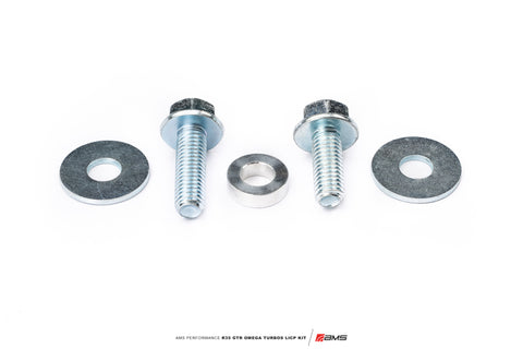 AMS Performance  Nissan R35 GTR Omega Turbo Kit 3in Lower Intercooler Pipes - ALP.07.14.0020-1