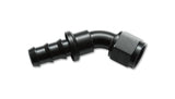 Vibrant -4AN Push-On Straight Hose End Fitting - Aluminum - 22004