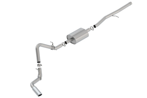 Borla 2019 Silv/Sierra C/B Exhaust S-Type 1500 5.3L V8 AT 2&4WD EC STB(78.8) CC SB(69.3) 147.4 WB - 140794
