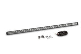 Go Rhino Xplor Bright Series Sgl Row LED Light Bar (Side/Track Mount) 51in. - Blk - 751175113CSS