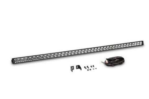 Go Rhino Xplor Bright Series Sgl Row LED Light Bar (Side/Track Mount) 51in. - Blk - 751175113CSS