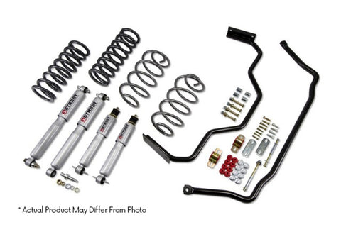 Belltech 79-93 Ford Mustang Fox 2in. F/2in. R drop Muscle Car Performance - 1744