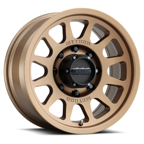 Method MR703 17x8.5 0mm Offset 8x6.5 130.81mm CB Method Bronze Wheel - MR70378580900