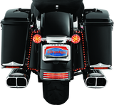 Kuryakyn Rear Fender Accents FLHX & FLTR Models Chrome - 7797