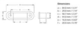 Hella Step Lamp 1X2 Wwht Md12/24 Ss Rim 2Xt - 959680411