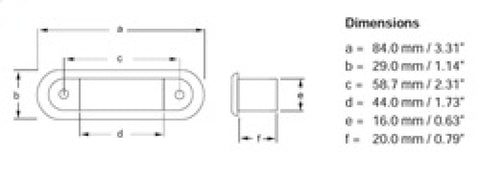 Hella Step Lamp 1X2 Wwht Md12/24 Ss Rim 2Xt - 959680411