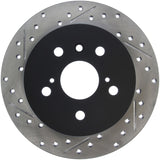 StopTech Sport Drilled & Slotted Rotor - Rear Right - 127.44188R