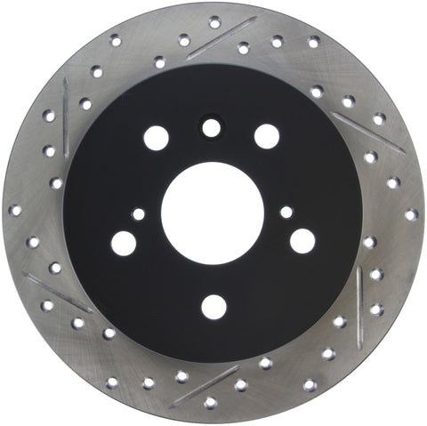 StopTech Sport Drilled & Slotted Rotor - Rear Right - 127.44188R
