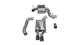 Corsa 06-10 Volkswagen GLI Mk5 Black Touring 3.0in Cat-Back Single Rear Exitn Black Pro-Series - 14598BLK