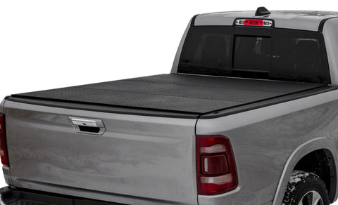 Access 09-18 Ram 1500 / 19+ Ram Classic (w/o Rambox) 5ft 7in LOMAX Trifold Bed Cover - Black Diamond - B4040019