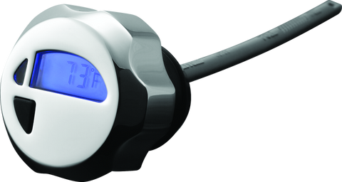 Bikers Choice 99-03 FLHT FLHR FLTR Oil Filler Cap With LED Temperature Guage - 601667