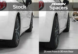 PERRIN 02-14 Subaru WRX / 2004 STI / 13-26 BRZ & Toyota GR86 30mm Wheel Spacers 5x100 56mm CB - Pair - PSP-WHL-031BK