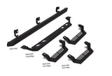 Lund Universal Long Step Rock Rails - Black - 26410021