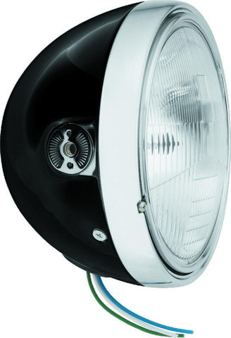 BikeMaster 7in Headlight Side Mount - Black - 152455