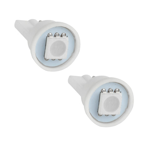 Oracle T10 1 LED 3-Chip SMD Bulbs (Pair) - Red - 4806-003