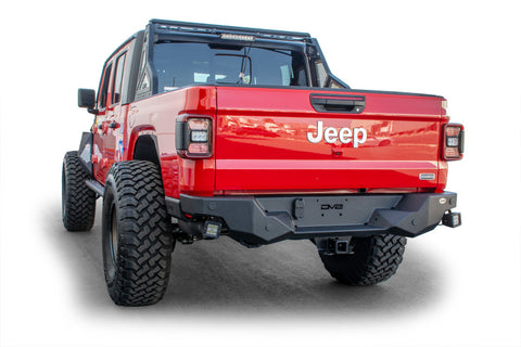 DV8 Offroad 2019+ Jeep Gladiator High Clearence Rear Bumper - RBGL-04