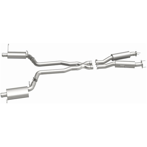 MagnaFlow 12 Jeep Grand Cherokee V8 6.4L Dual Split Rear Exit Stainless Cat Back Performance Exhaust - 15064