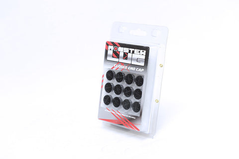 Wheel Mate Monster Lug Nut Caps - Silver 14x1.50 - 33007SS