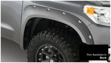 Bushwacker 16-17 Toyota Tundra Fleetside Pocket Style Flares 4pc 66.7/78.7/97.6in Bed - Black - 30918-33