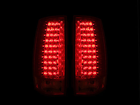 ANZO 2007-2014 Chevrolet Suburban LED Taillights Black G4 - 311142