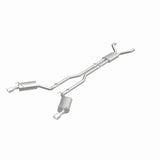 MagnaFlow Cat-Back Stainless Dual Split Rear Exit 4in Polished Tips 11-15 Chevy Camaro 3.6L V6 - 15353