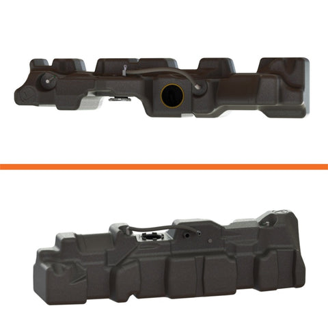 Titan Fuel Tanks 17-24 Ford Universal Cab & Chassis 40 Gallon XXL Mid-Ship Fuel Tank - 7020417