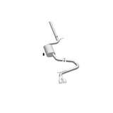 MagnaFlow Sys C/B 2015 Volkswagen Golf 1.8L 2.5in SS Dual Driver Side Exit Polished 3 Tip - 19163