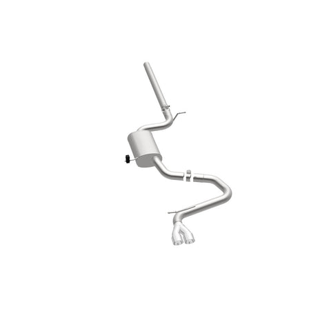 MagnaFlow Sys C/B 2015 Volkswagen Golf 1.8L 2.5in SS Dual Driver Side Exit Polished 3 Tip - 19163