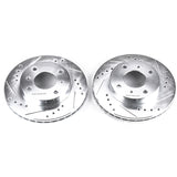 Power Stop 91-96 Infiniti G20 Front Evolution Drilled & Slotted Rotors - Pair - JBR503XPR